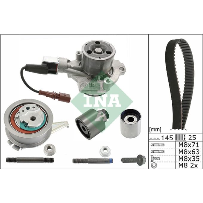 Schaeffler Ina Waterpomp + distributieriem set INA 530 0699 30