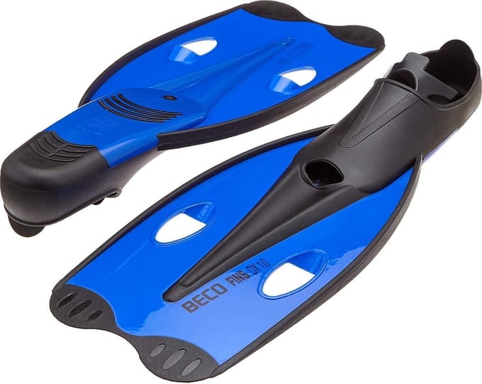 BECO Zwemvliezen Dx 1.0 - Junior - Blauw - Maat 38-39
