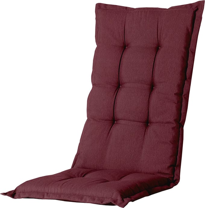 Madison - Tuinkussen - Lage Rug - Panama Bordeaux - 105x50cm - Standenstoelkussen