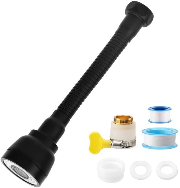 Dailygoods - 360° Draaibare Keukenkraan Verlenger met Adapter