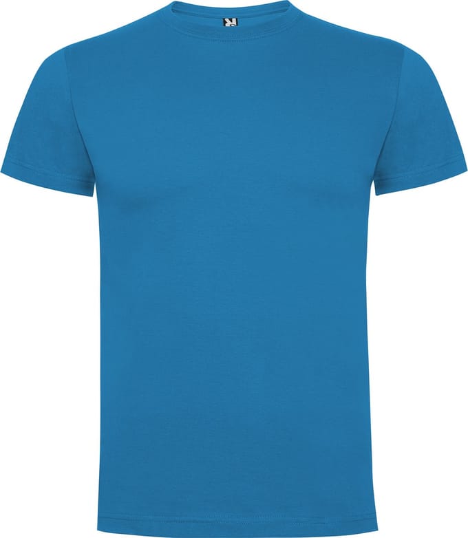 Oceaan Blauw 2 pack Premium t-shirts Roly Dogo maat 12 146 – 152