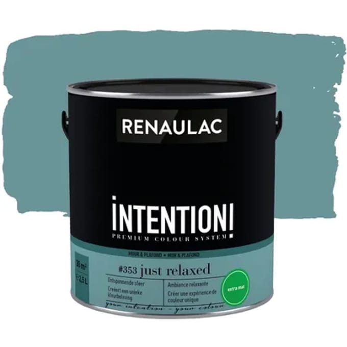 Renaulac Intention Muurverf - Extra Mat - Just Relaxed - 2,5l