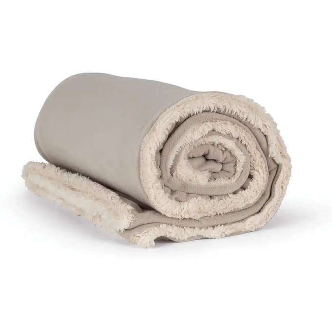 K-up Plaid van sherpa KP431 - Beige - One size