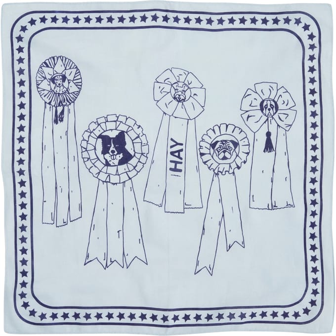 HAY Honden hondenbandana (Gerecycled) - light blue