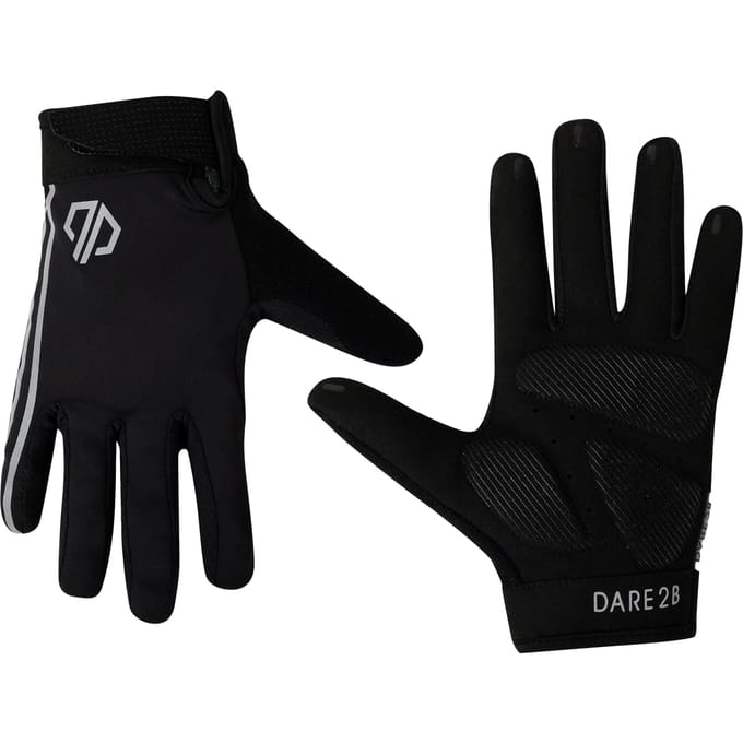 Dare 2B Dames/Dames fietshandschoenen (Zwart)