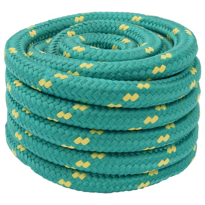 vidaXL - Boottouw - 60 - mm - 5 - m - Groen - polypropylène