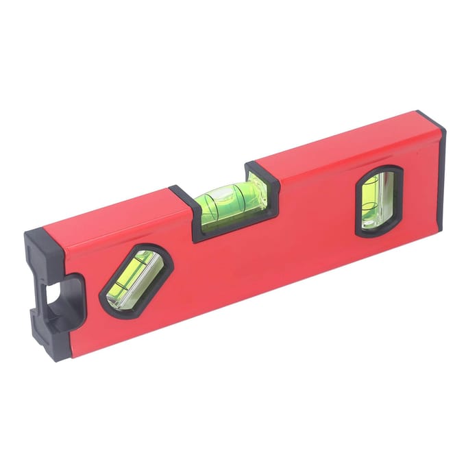 Magnetische Waterpas Aluminiumlegering Valbestendig Mini Draagbaar Kleine Waterpas Tool voor Houtbewerking Constructie red