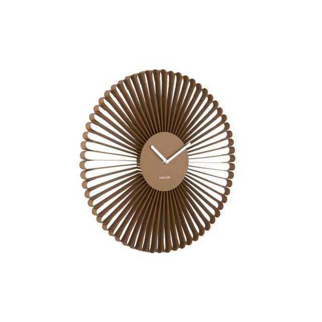 Karlsson wandklok cascara mocha brown- Ø50cm