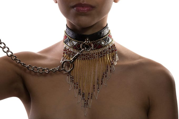 Shiri Zinn | Black Choker | BDSM Collar