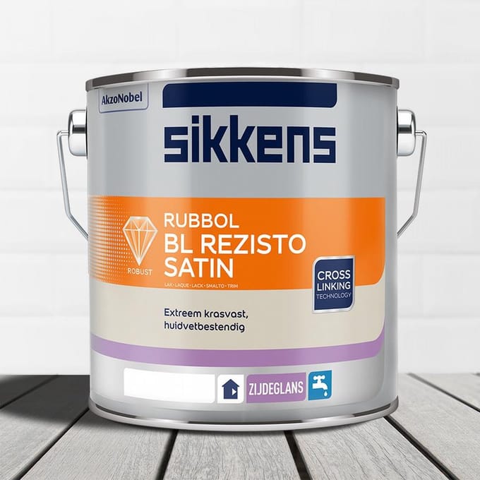 Sikkens Rubbol Bl Rezisto Semi Gloss Ral 9010 Zuiver Wit