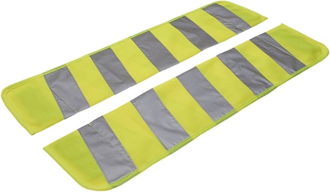 ProPlus Waarschuwingsbanden met magneten - reflecterend - 60 x 14 cm - 2 stuks