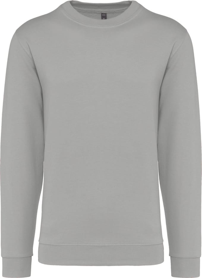 Sweater 'Crew Neck Sweatshirt' Kariban Collectie Basic+ L - Sweet Grey