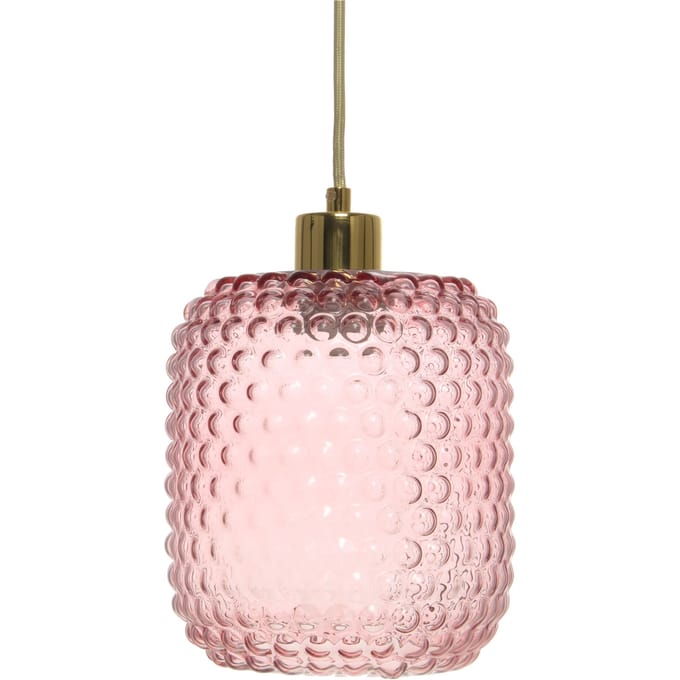Glazen hanglamp Irene rond | Decorationable