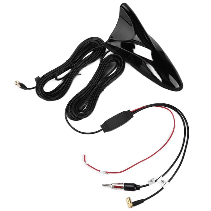 Antenne Haaienvin Vorm 470‑860MHz Universeel Dakmontage voor Auto Digitale TV Set Top Box