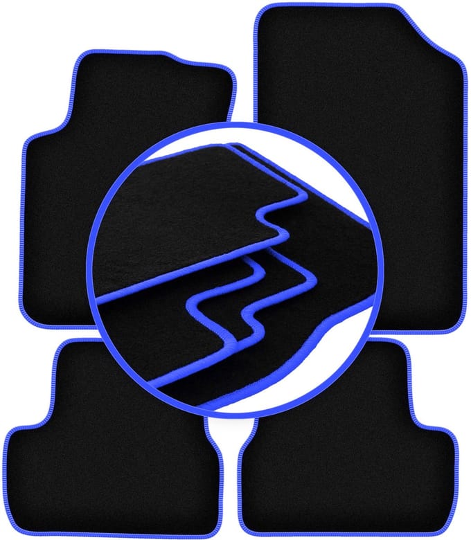 CARLUX-BLUE automatten voor: Citroen C3 I hatchback (2002-2009)