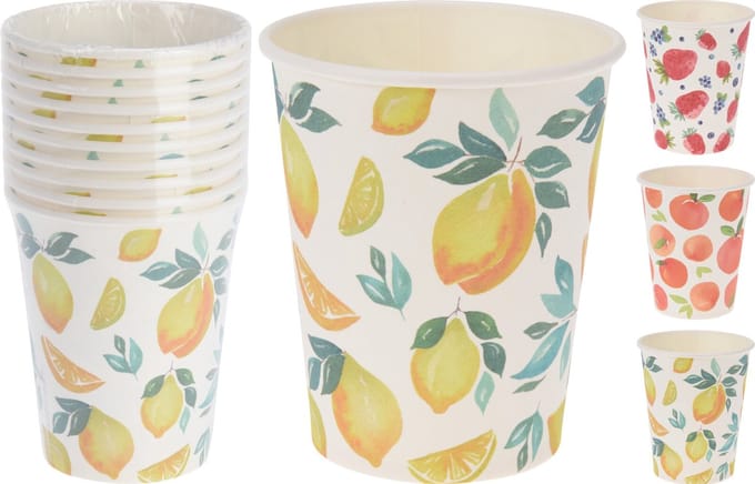 Beker papier 10 stuks