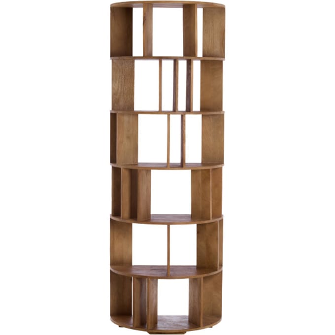 Light & Living - Wandkast LIMPYA - 76x37x212cm - Bruin