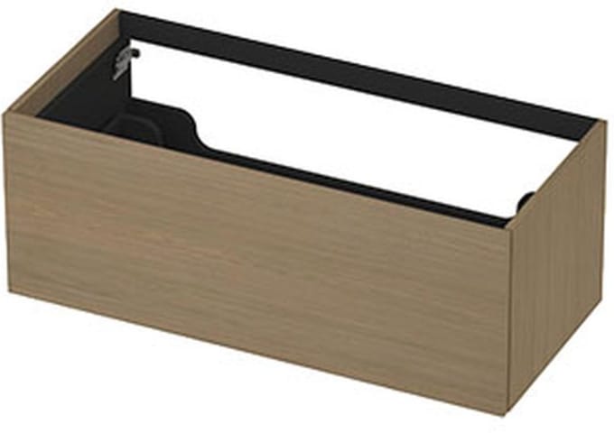 INK - Onderkast 1 Lade Push 2 Open Decor - 1000x450x376 Mm - Olijf Eiken