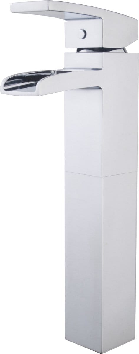 Wiesbaden Rombo XL Wastafel kraan Waterval - Chroom