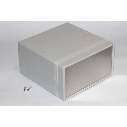 Hammond Electronics 1598ESGY Instrumentbehuizing 160 x 160 x 86 ABS Grijs 1 stuk(s)