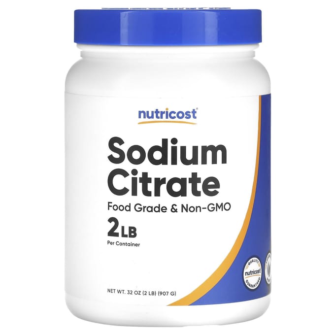 Nutricost, Natriumcitraat, 907g (32oz)