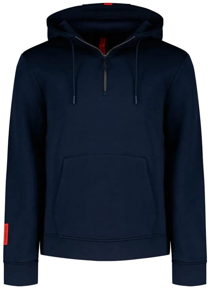The Mountain Studio Tech Fleece Met Kap Blauw S Man