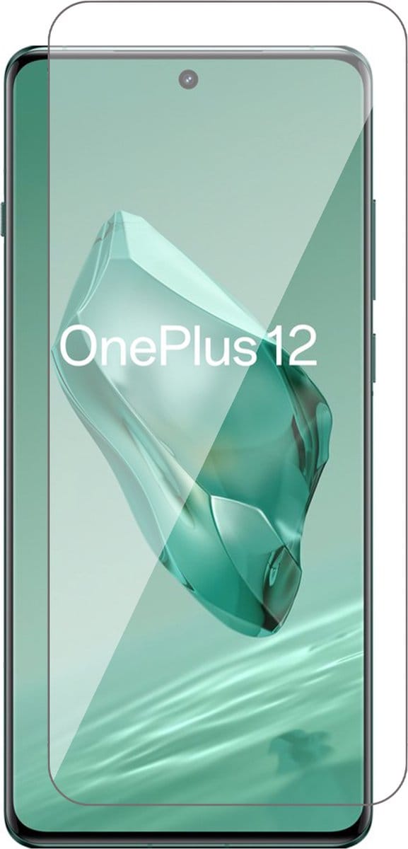 Screenprotector geschikt voor OnePlus 12 - Glas Screen Protector