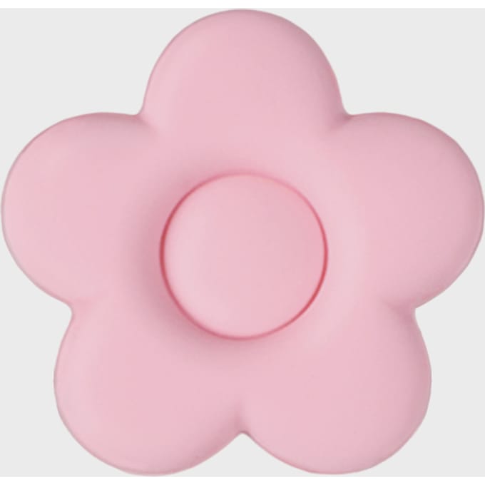 Pink Flower Silicone Sticker