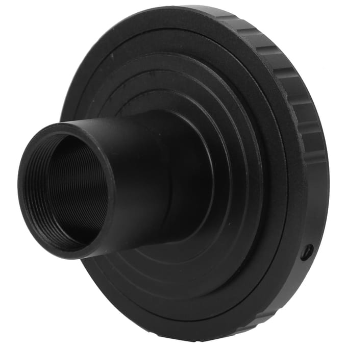 23.2mm Microscoop T Mount Verlengbuis T2 Mount Adapterring voor Nikon F Mount Camera black