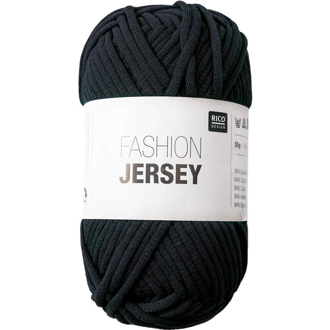 Rico Design Fashion Jersey - Zwart