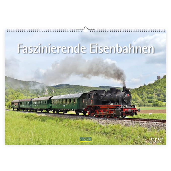 Fascinerende Eisenbahnen Kalender 2027