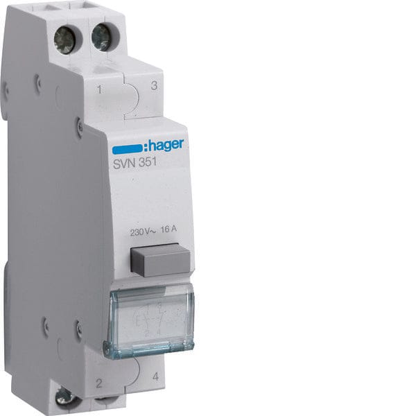 Hager Signaalmodules & Drukknoppen Modulaire Drukknop - SVN351 - E2KCD