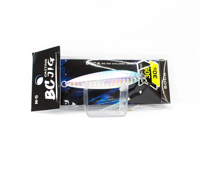 NS Black Hole Jig Métallique Boca 30 grammes 309 Gizzard Shad (7100) gray