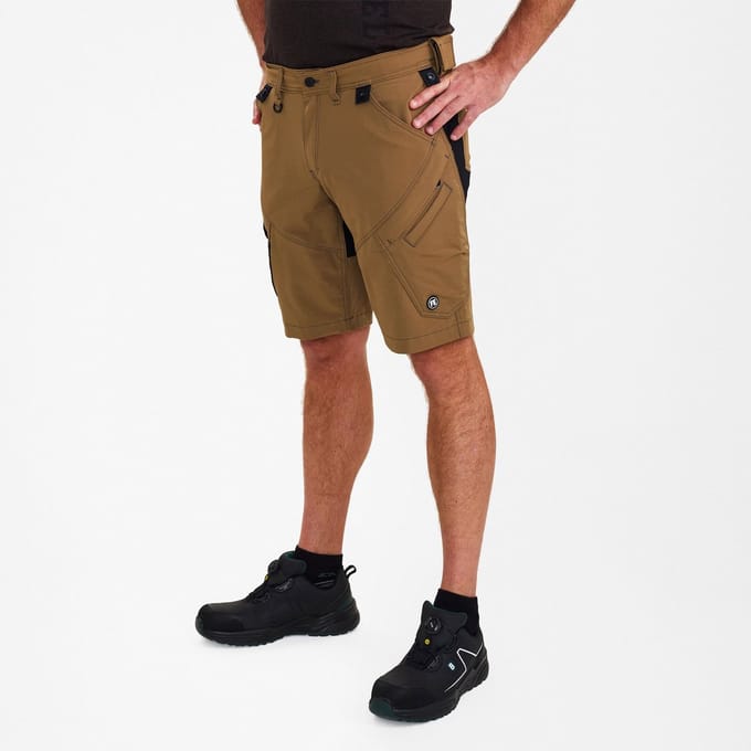 Engel X-treme werkshorts met 4-weg-stretch 6366-317 - Toffee Brown - 44