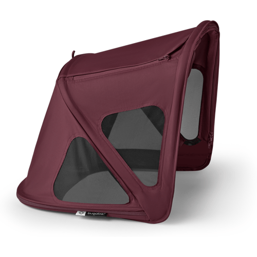 Bugaboo Fox 5 breezy zonnekap - Dark Cherry red Dark Cherry red