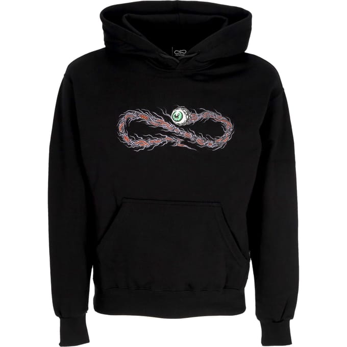 Heren hoodie Logo Badfate Hoodie Black