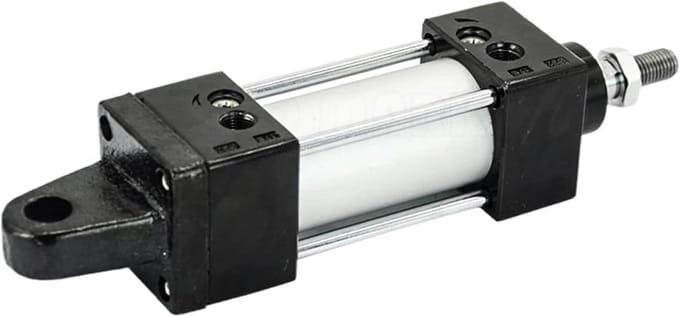 Persluchtcilinder - Drukstang Cilinder - Industriële Automatisering - Dubbele Werking - 40x100 mm - null