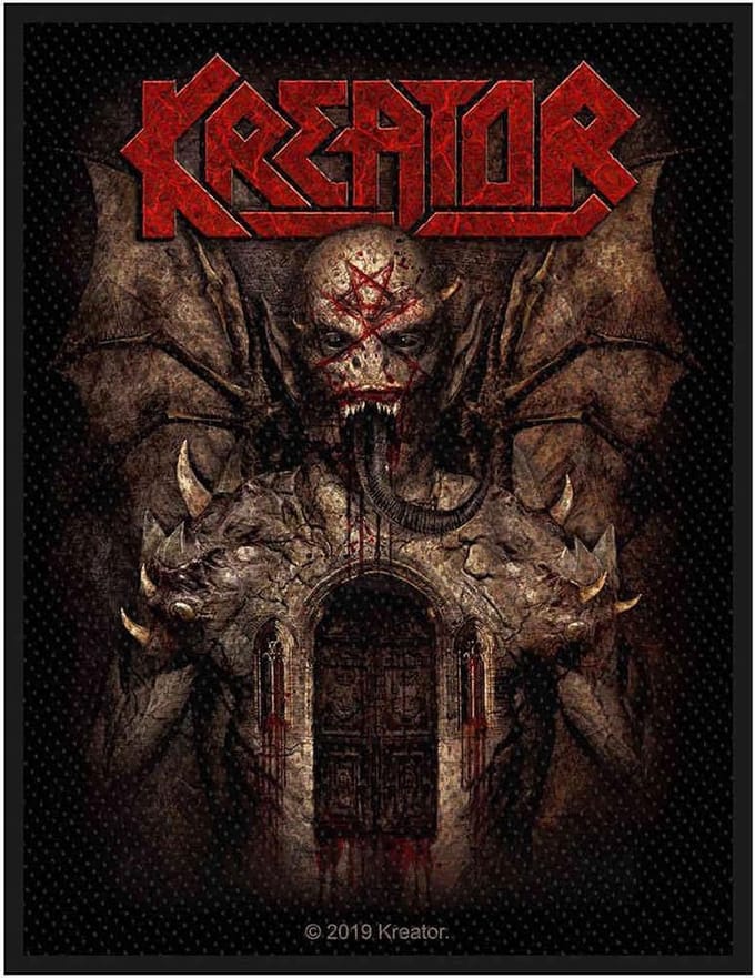 Kreator Patch Gods Of Violence Zwart