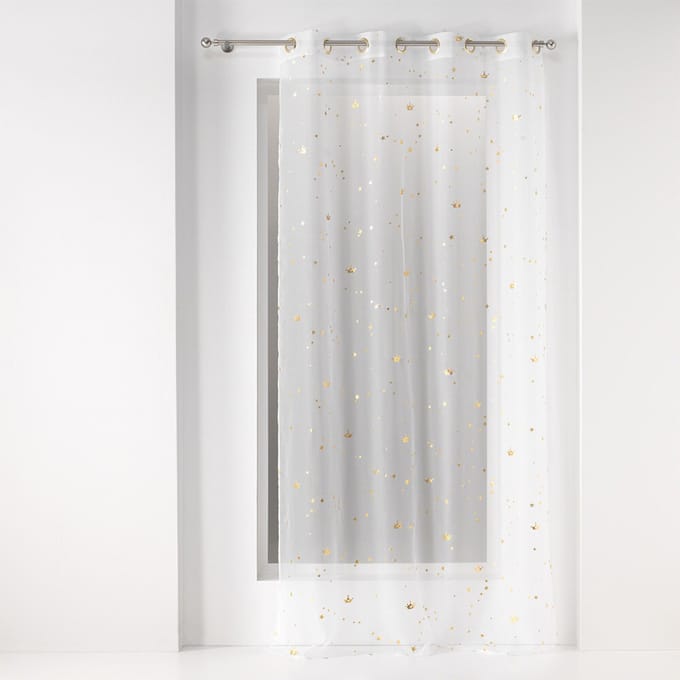Glasgordijn 140 x 240 cm Crown