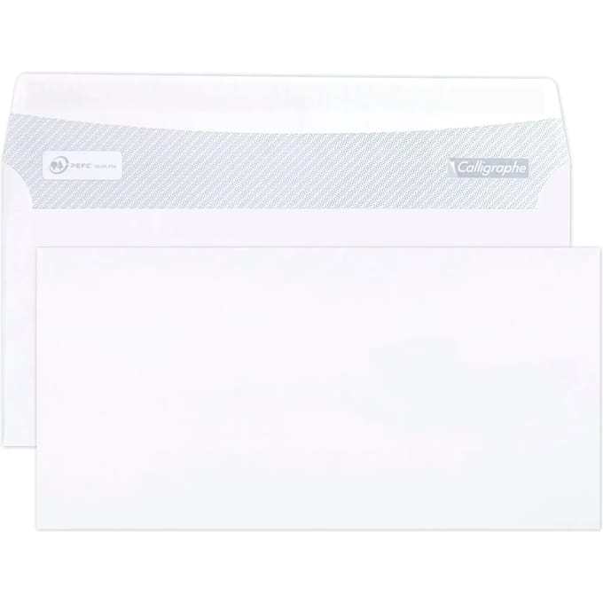 Zelfklevende envelop 110x220 Calligraphe (x500)