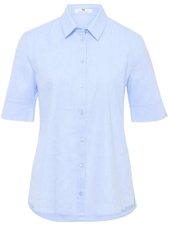 Blouse Van Peter Hahn blauw