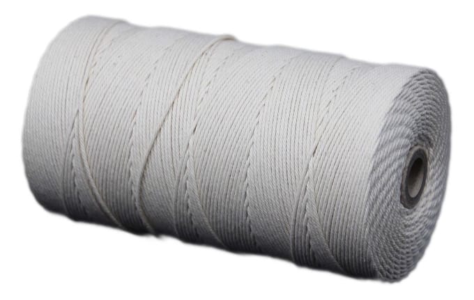 Katoenkoord - Ecru - Touw - spoel 500gr - dikte 1,2mm - lengte 650 mtr (Nr.16)