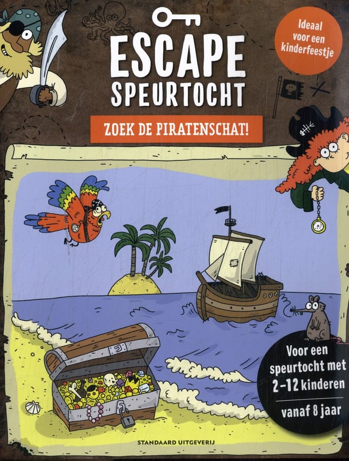 Escape-Speurtocht: Zoek De Piratenschat! - Hannah Lang