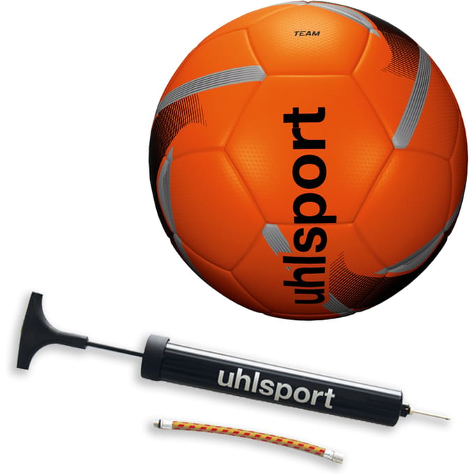 Uhlsport Team Bal maat 5 + Gratis Uhlsport Balpomp - Keepershandschoenen - Maat 5