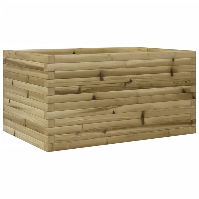 vidaXL - Plantenbak - 90x60x45,5 - cm - geïmpregneerd - grenenhout
