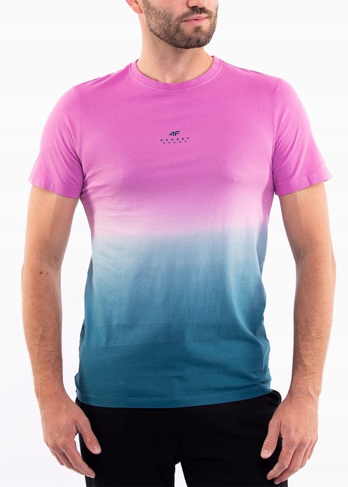 4F T-shirt Heren - Veelkleurig - Katoen - Maat M