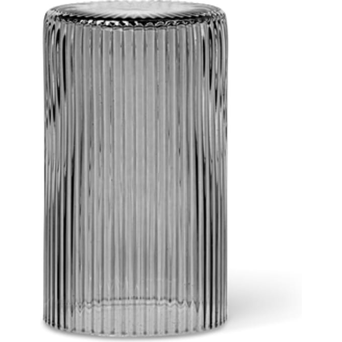 Ferm Living Rippeldeksel - smoked grey
