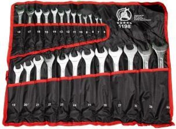 Steekringsleutels 25-delige set