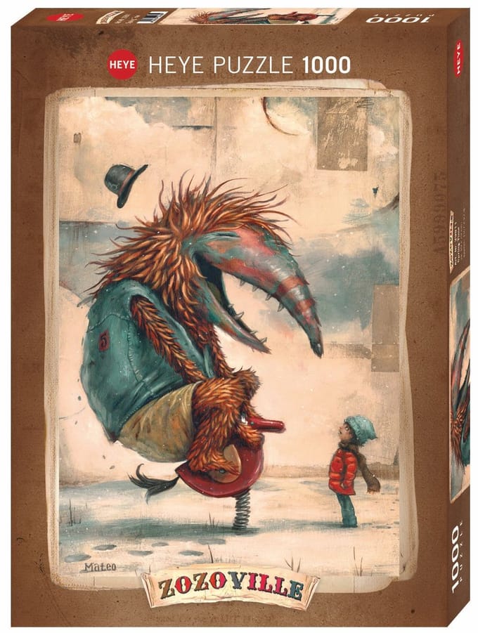 Heye legpuzzel Spring Time 1000 stukjes fantasie puzzel.