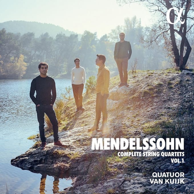 Quatuor Van Kuijk - Mendelssohn-Bartholdy: Complete String Quartets Vol.1 (CD)